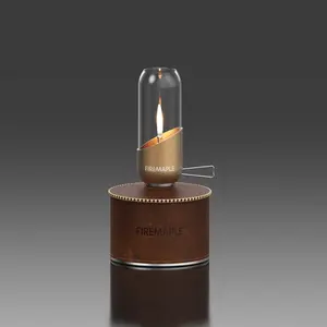 Fire Maple Orange Gas Lantern for Cozy Outdoor Ambiance