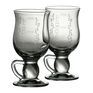 Galway Crystal Irish Coffee Glasses Set of 2
