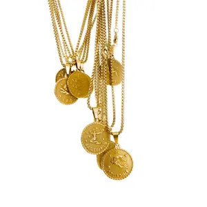 SUN SIGN WATER RESISTANT NECKLACE