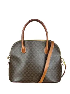 Pre-owned Celine Macadam Shoulder Bags Vintage Top Handle Bag