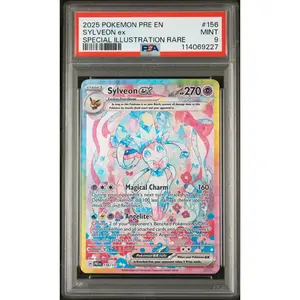 Sylveon ex - 156/131 - SV: Prismatic Evolutions PSA 9