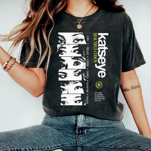 Vintage Katseye 90s Shirt, Beautiful Chaos Tee, Katseye Kpop Sweatshirt, Katseye Gnarly Shirt, Eyekon Kpop Fan Merch LOM NZH