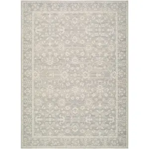 Asha NBAS-2301 Mustard / Off-White Rug