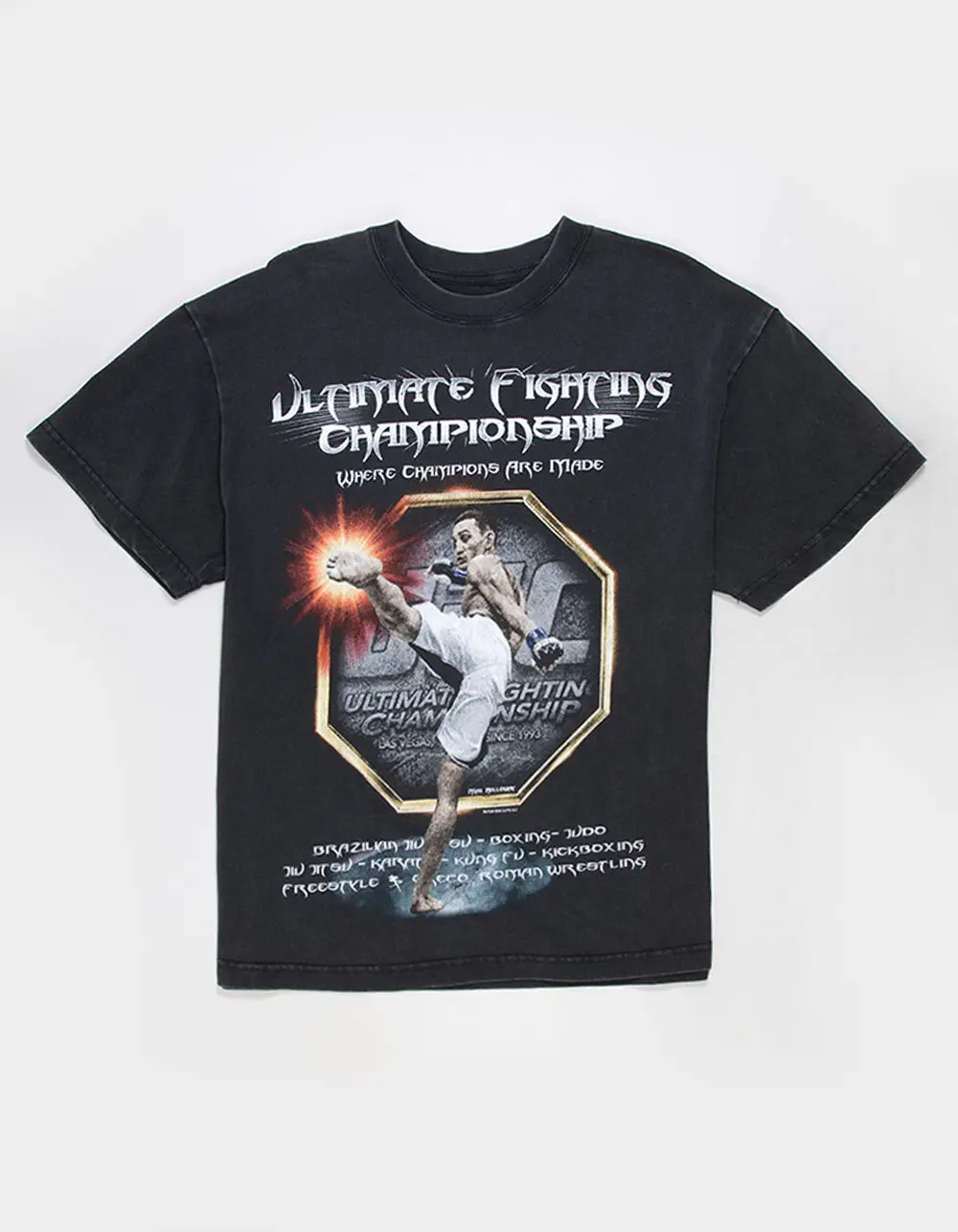 UFC Holloway Kick Mens Boxy Tee