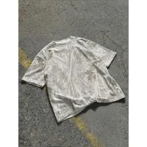 Men's Vintage Camo T-Shirt, Trendy Casual Wear, Perfect for Daily & Sports Activities, Unique Fashion Statement