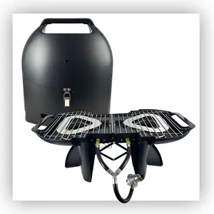 Freedom Foldable Gas Grill - 9200 BTUs, 224 sq. in. Cooking Surface, Portable & Travel Ready, 16 lbs, Powder-Coated Steel Body
