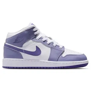 Jordan 1 Mid Dusty Amethyst White Court Purple (GS) (kids) by StockX