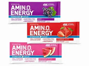 Optimum Nutrition Amino Energy Healthcare Variety Pack - 3-Flavor Amino Acids Nutritional Supplement Combo