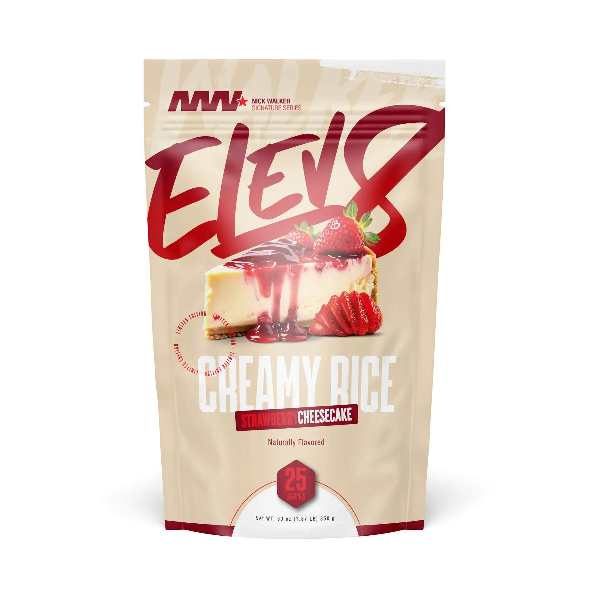 Elev8 Creamy Rice (Cream of Rice) Breakfast Cereal - Smooth, Salt-Free Hot Pantry Food, Fruit & Yogurt Pairable, Allergen-Friendly, 25 Servings, Yoghurt, Flavor