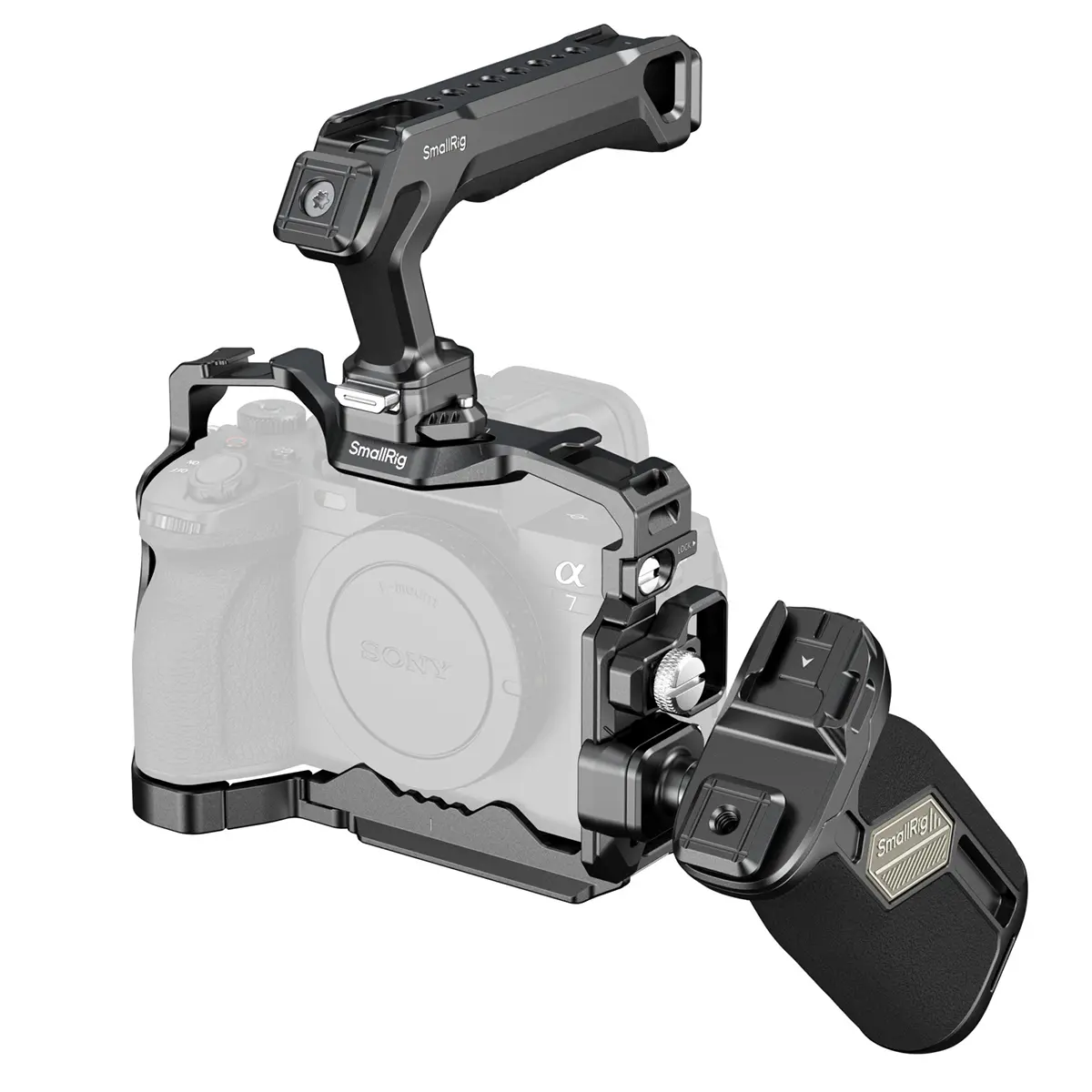 SmallRig HawkLock Advanced Edition Cage Kit for Sony Alpha 7 V, 7R V, 7 IV, 7S III Cameras