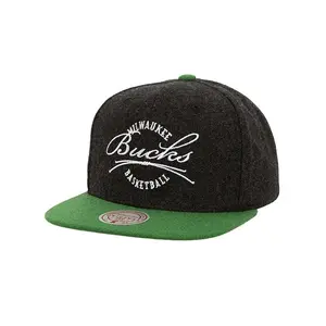 Mitchell & Ness HWC '68 Melton Blur Milwaukee Bucks Snapback Hat