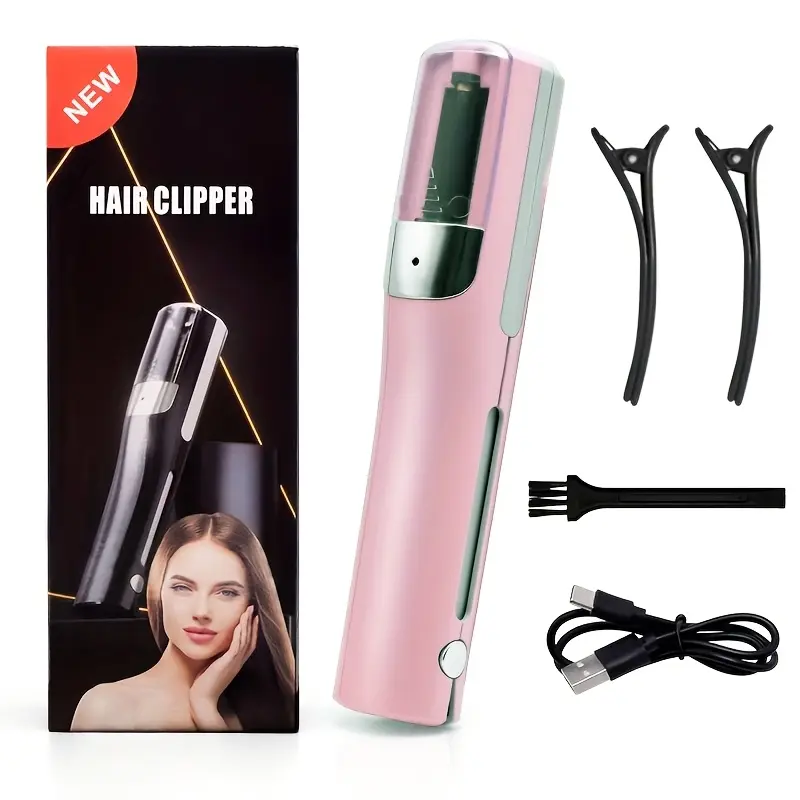 Automatic Electric Hair Clipper, Multifunctional Type-c Rechargeable Hair Split End Clipper, Portable Wireless Trimmer, Hair Care Tool, Hair Cutting Tool, Rechargeable Cordless Clippers