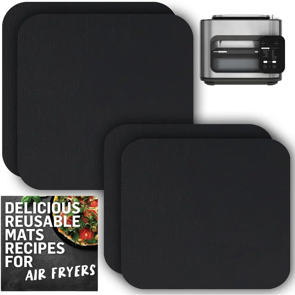 Liners for Ninja Combi All-in-One Multicooker Oven & Air Fryer 14-in-1 SFP 701, Nonstick Accessories to Protect Baskets and Trays, Heat Resistant Mats for Airfryer Slow Cooker