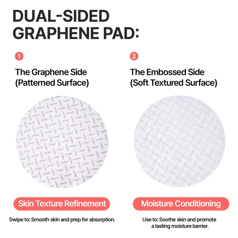 every routine Graphene Peeling Toner Pad – Gentle Daily Exfoliating Facial Toner Pads with Graphene Fiber, Pore-Clearing & Oil-Balancing for Smooth Skin (60 Pads / 220g)