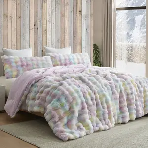 Sherbert Scoops - Coma Inducer Oversized Comforter Set - Rainbow Sprinkles