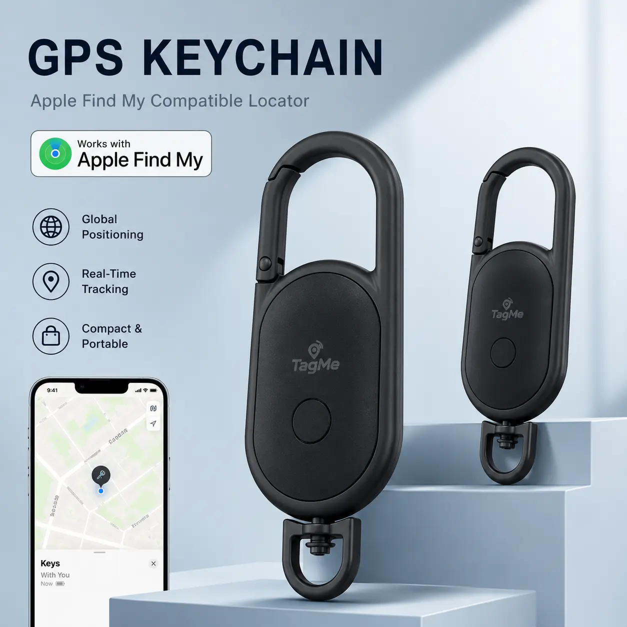 TagMe Keychain Bluetooth Tracker