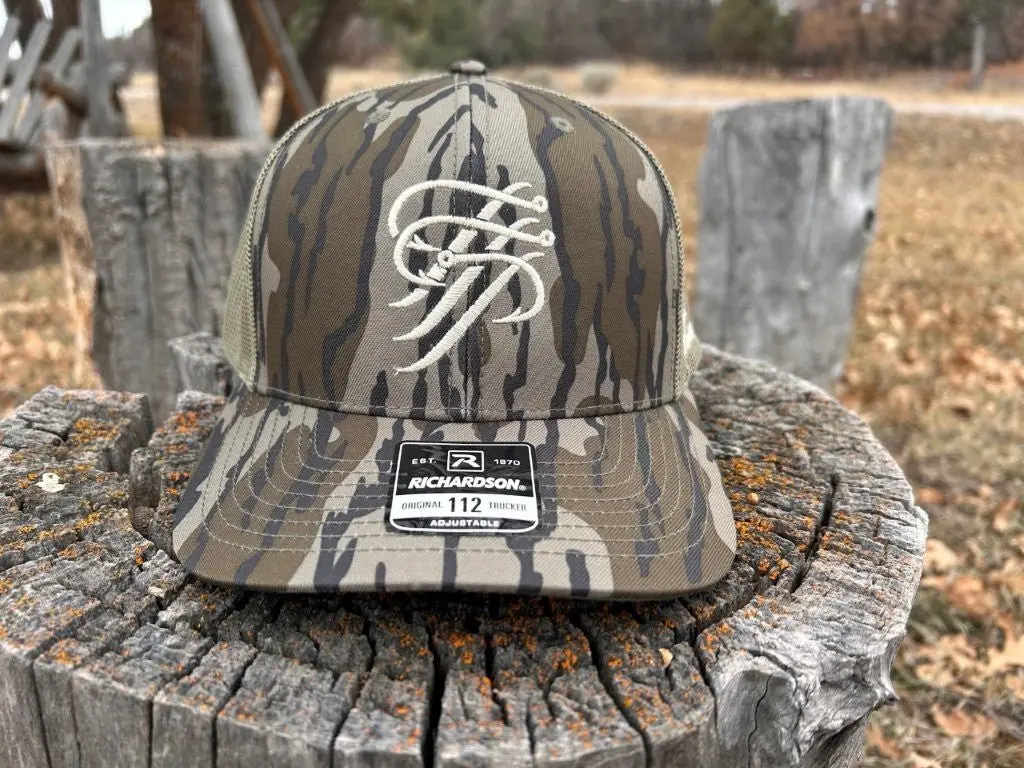 MOSSY OAK BOTTOMLAND Trucker Hat, Custom Embroidery, Adjustable Strap, 1 Size Fits Most, Outdoor Wear Accessory, Women's Trucker Hat, One Size Fits Most