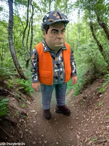 Bobby Bacala Loyal Mobster Figurine - High-Quality Caricature Statue, Camo Crime Family Collection Decor Artwork, 9.5in (200mm) Artistic Mini Collectible