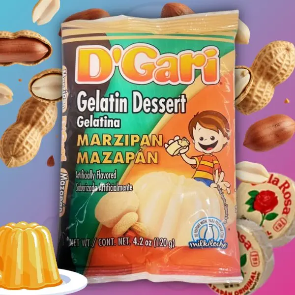 d"Gari Gelatin Dessert Marzipan 120g d"Gari Gelatin Dessert Marzipan 120g