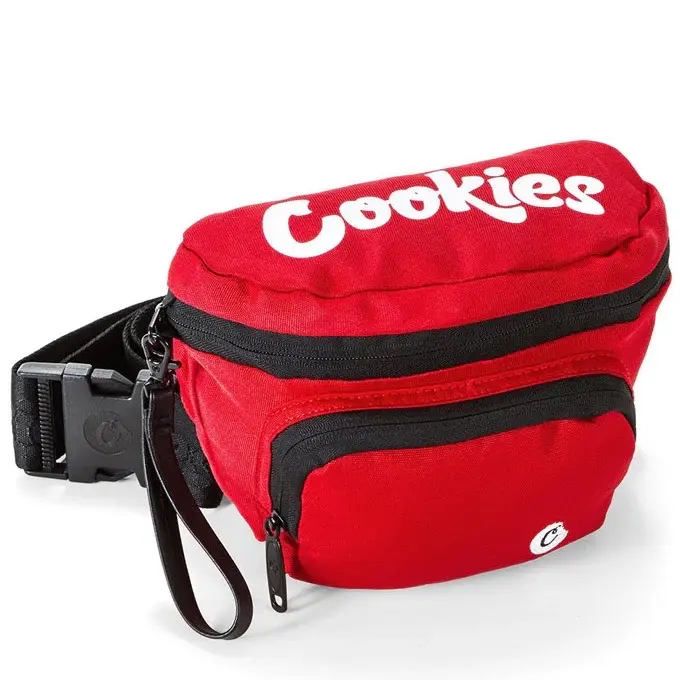 Women's Cookies Fanny Pack - Bum Bag, Convenient Waist Bag with Secure Zip Closure, Smell-Proof Storage
