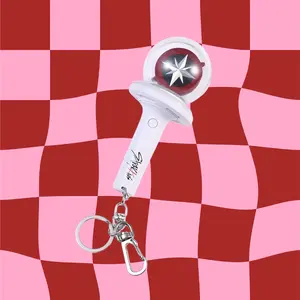 Mini Kpop LED Light Stick Keychain Stay