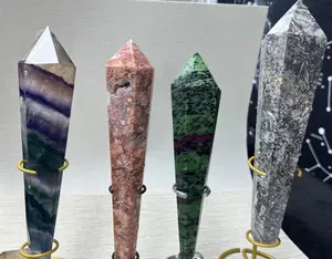 Natural  beautiful crystal wand