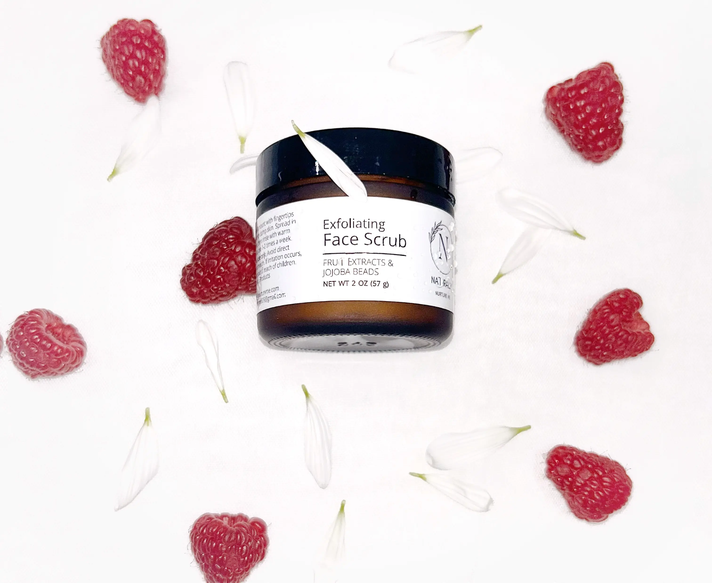 Deep Cleansing Exfoliating Face Scrub - Vitamin E & Natural Fruit Extract Blend