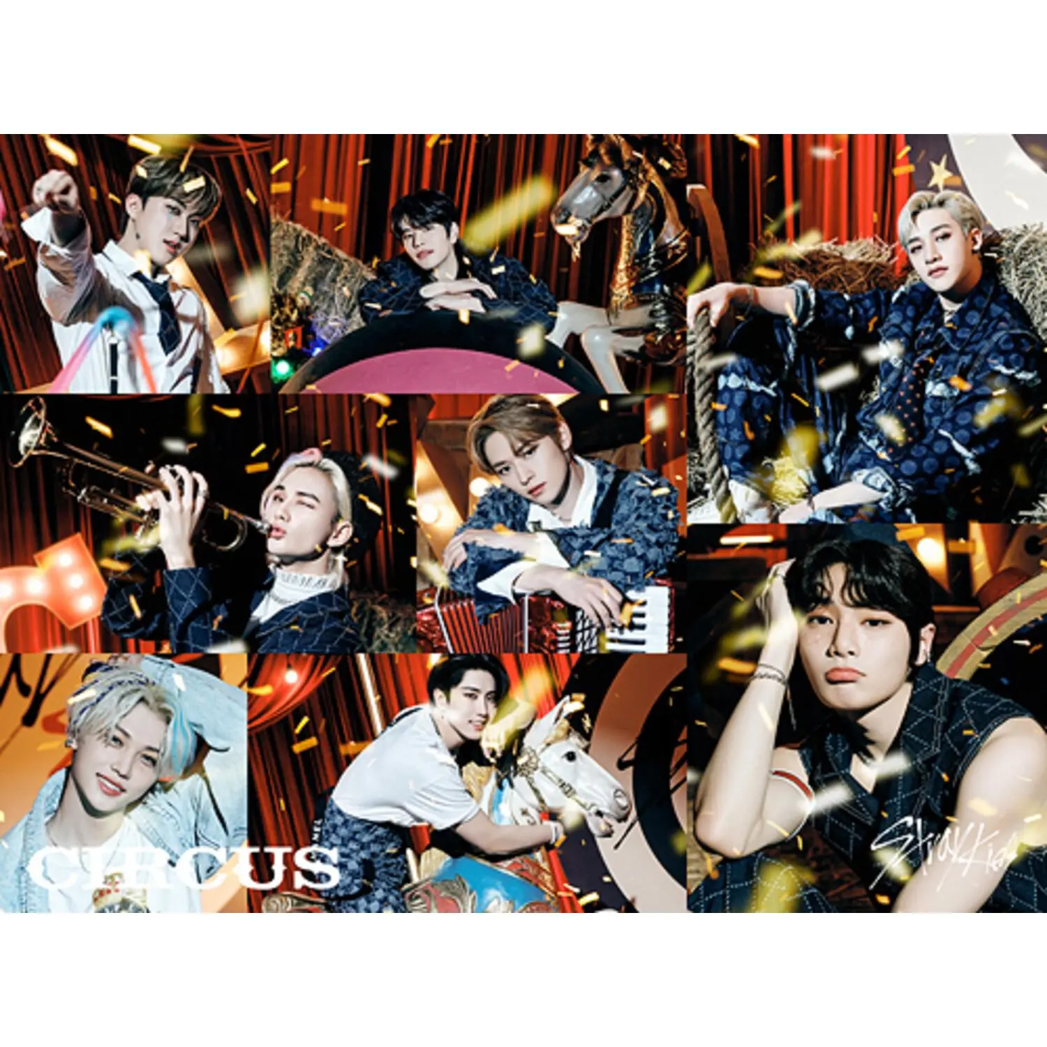 Stray Kids - Circus - Version B [Compact Disc - CD] Japan Import, Includes Magazine, 32pg Photobook, Photocard