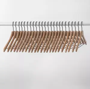 24 piece set of wooden hangers - Brightroom