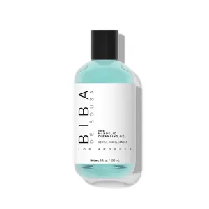 Mandelic Cleansing Gel - SLS free, Gentle Cleanser with Mandelic Acid,  Horsetail, Green Tea Leaf, Goldenseal & Hops Extract