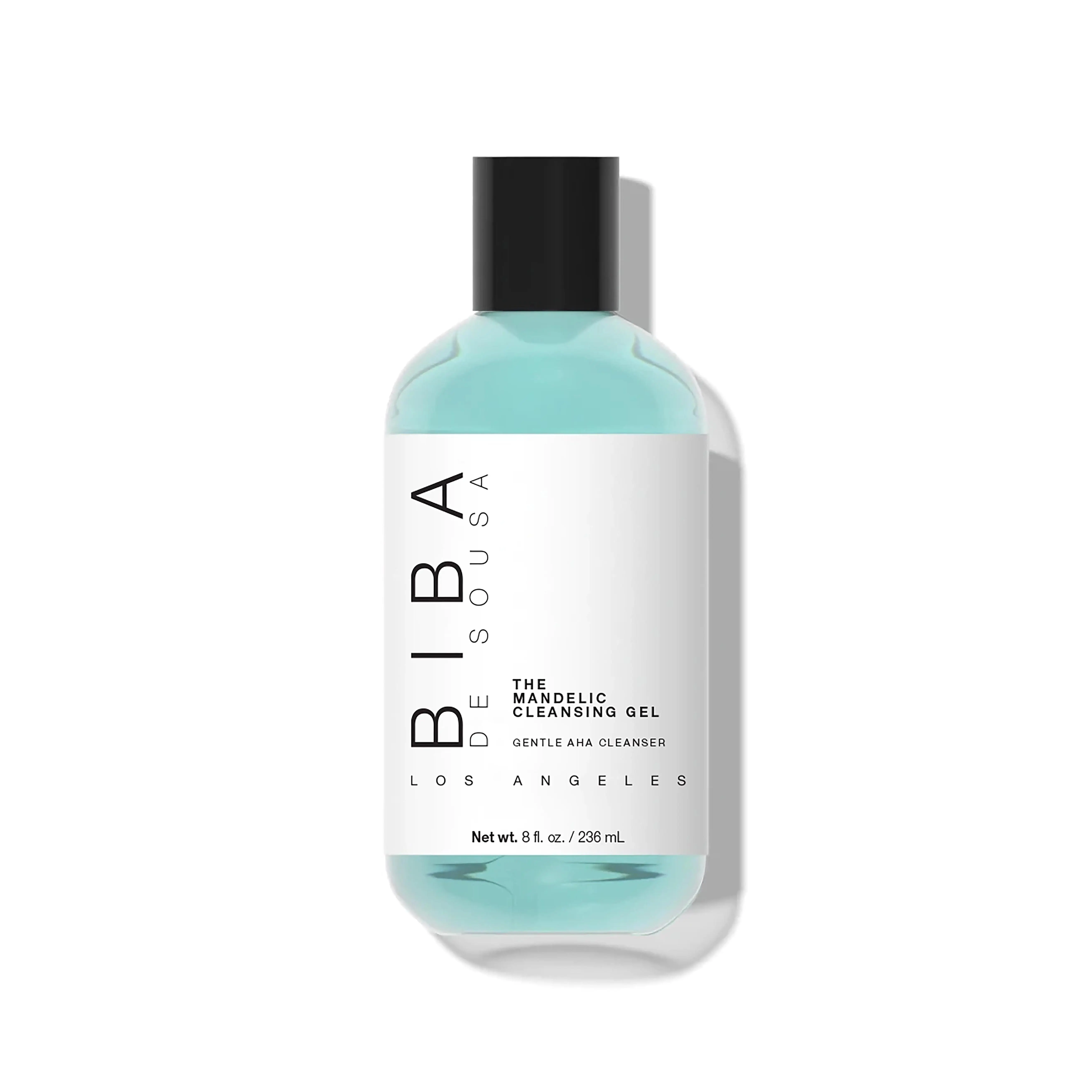 Mandelic Cleansing Gel - SLS free, Gentle Cleanser with Mandelic Acid,  Horsetail, Green Tea Leaf, Goldenseal & Hops Extract