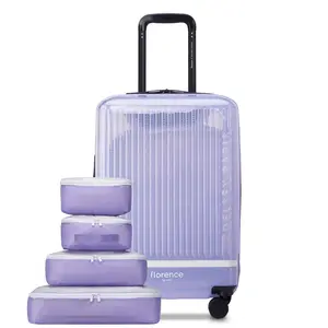 Delsey Paris x florence by mills Gotta Glow Carry-On Plus Expandable Spinner