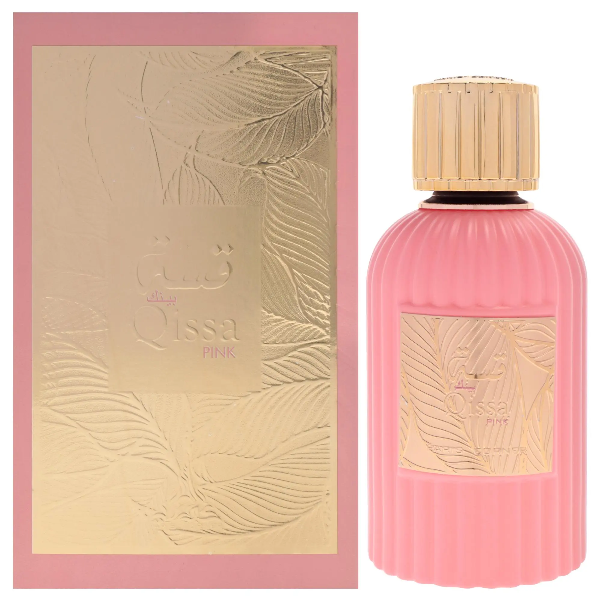 Qissa - Pink Luxurious EDP Spray for Women by Paris Corner, 3.4oz Captivating Single Bottle Fragrance