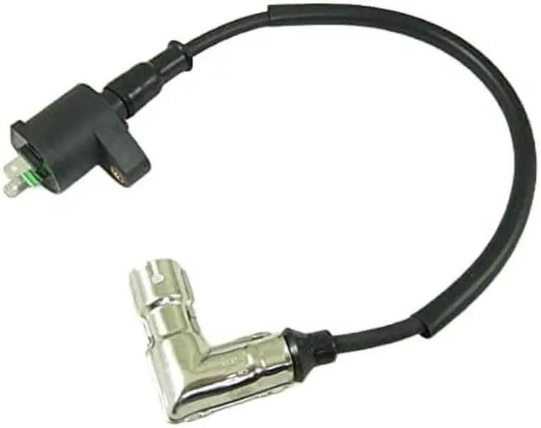 IGNITION COIL with METAL HOUSING HEAD PLUG CAP for TAOTAO 90cc 110cc 125cc 150cc 250cc ATV QUAD DIRT BIKE GO-KART