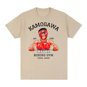 Hajime No Ippo Tshirts Anime Unisex Men Women Casual Boxing Tees Gifts Summer Menswear Top