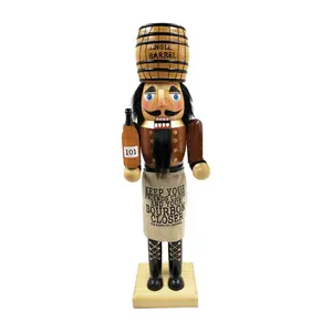 SW 14" Bourbon Barrel Nutcracker
