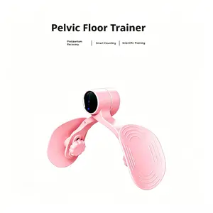 Pelvic Floor Trainer Kegel Trainer for Bladder Control Multifunctional Postpartum Recovery Exercise Yoga Full-Body Shaping Thigh Master, Intelligent Pelvic Floor Muscle Trainer