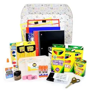 School Supply Boxes - Artistic Essentials Back to School Kit – Art Supplies for All Ages – 47 Pieces