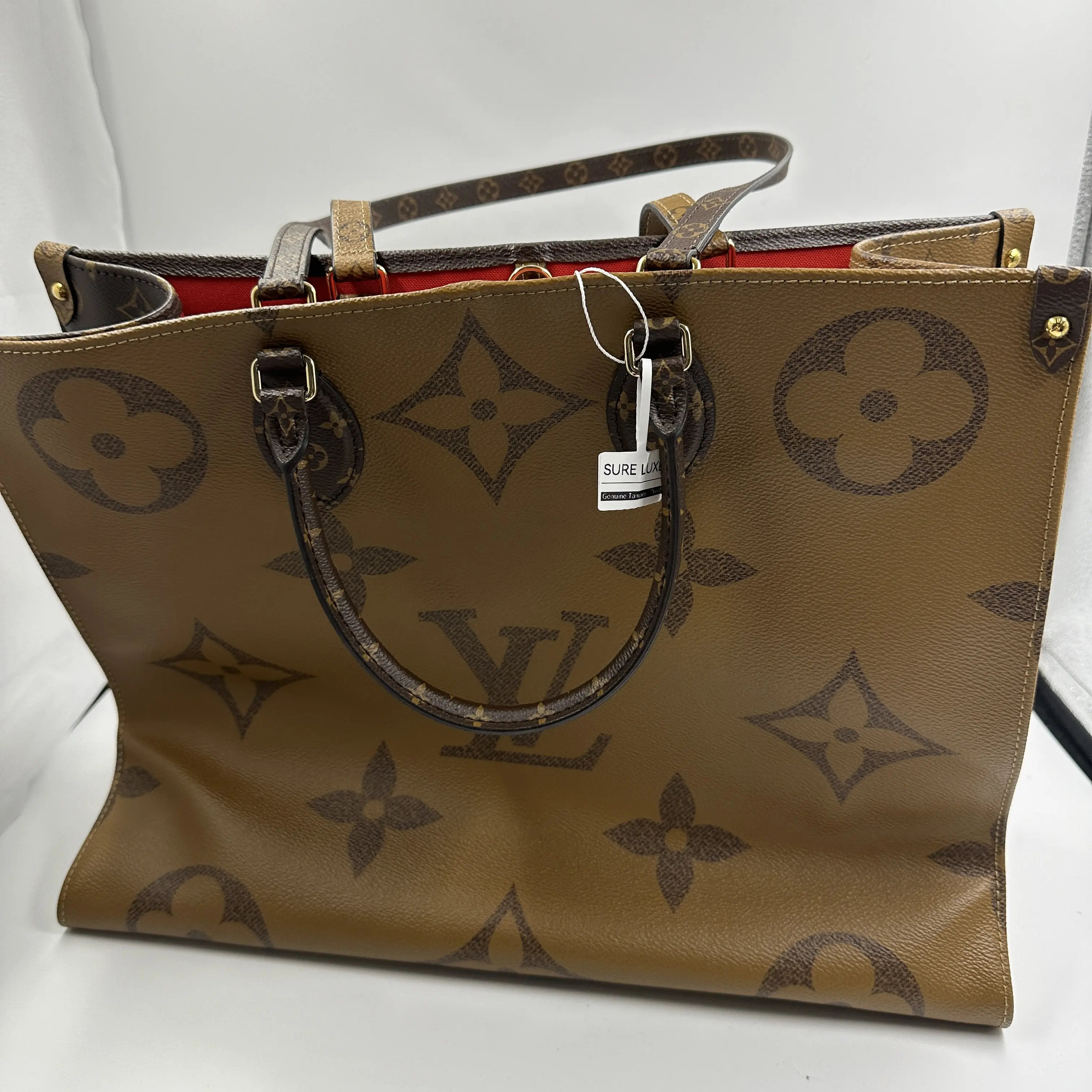 Pre-owned Louis Vuitton LV OnTheGo GM tote bag A101239