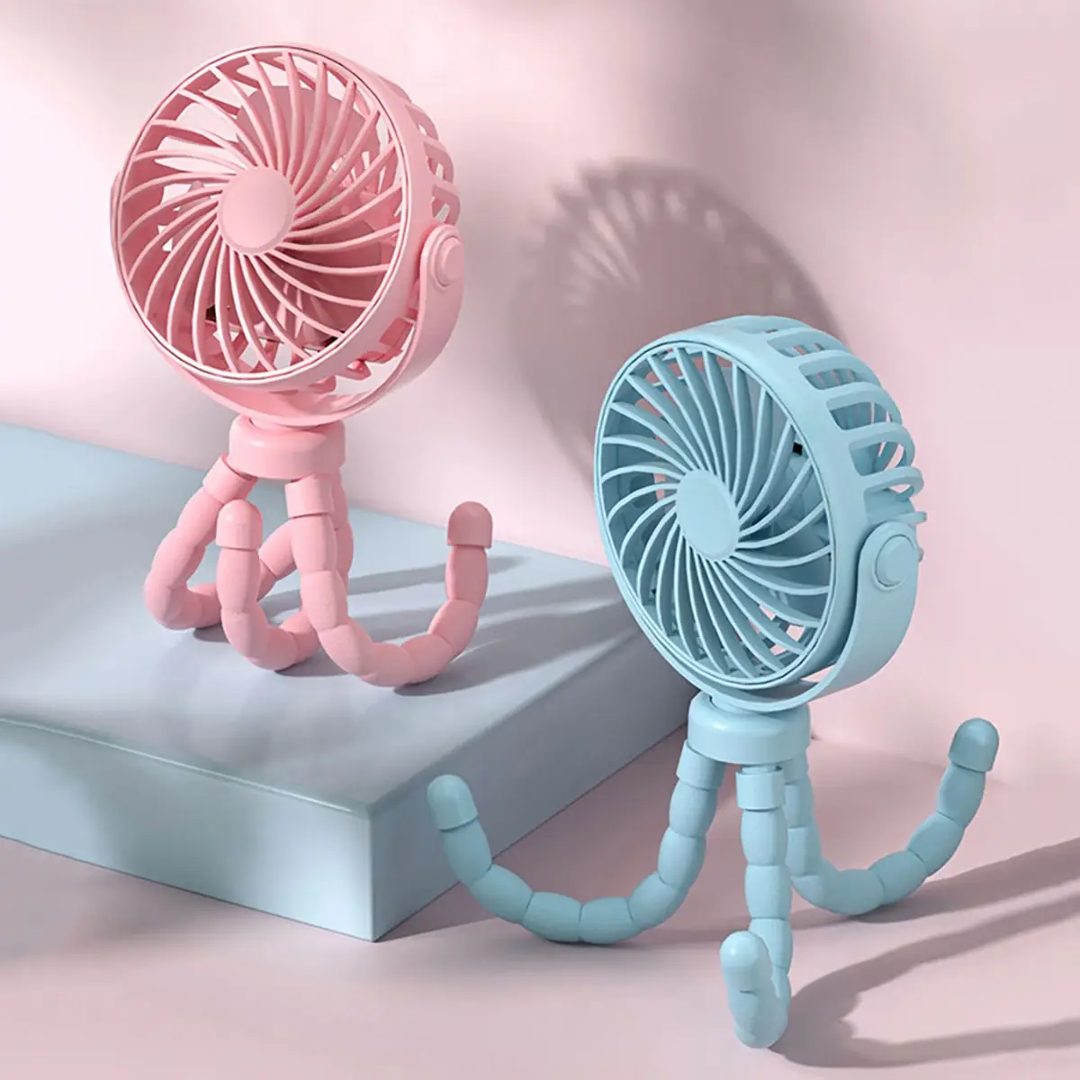 USB Rechargeable Mini Fan, Multipurpose Portable Handheld Fan, Multifunctional Fan for Outdoor, Home, School, Office