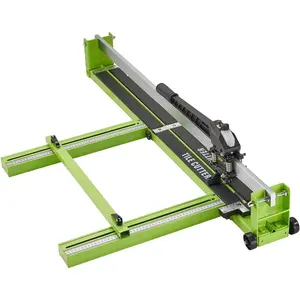 VEVOR Tile Cutter 48 Inch, Manual Tile Cutter All-Steel Frame,Tile Cutting Machine w/Laser Guide and Bonus Spare Cutter,Tile Cutter Hand Tool for Precision Cutting Porcelain Ceramic Floor Tiles