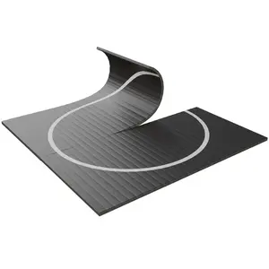 Efficraft 10' x 10' Wrestling Mat Jiu Jitsu Mats Wrestling，Exercise Equipment，gym stuff， Mats for Home Flexi Roll Wrestling Mat 1.25" Thick BJJ Mats Jiu Jitsu Mats for Home Judo Mats Martial Arts Mats outdoorfun