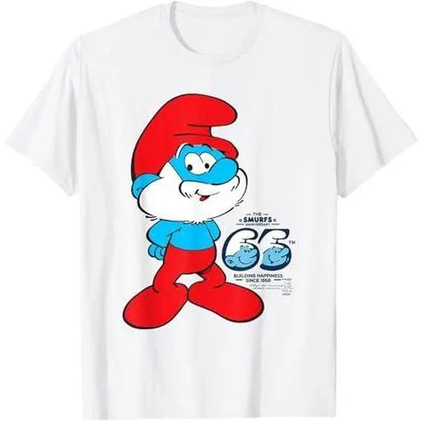 The Smurfs 65th Anniversary Papa Smurf T-Shirt