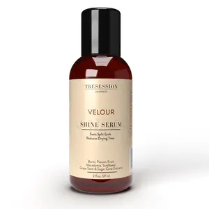 TRÈSESSION Velour Shine Serum | Nourishing Haircare Serum with UV Protection | For Hair Strengthening | Hydrating & Moisturizing Serum | Heat Protection Hair Shining Serum | Haircare Routine for Damaged Hair | For Dry Damage Hair Repair 2 fl.oz