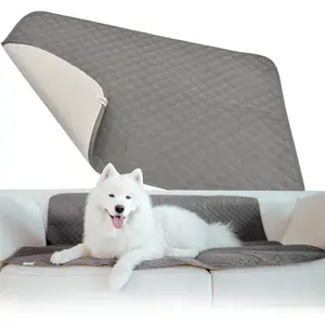 Waterproof Dog Blanket for Couch – Pet Hair Resistant Sofa Protector - Non Slip Dog Couch Cover - Washable Waterproof Pet Blanket for Sofa Bed Car - Reversible Dog Blanket for Couch Protection