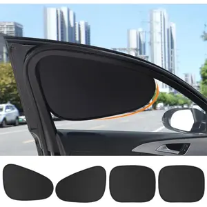 Car Sunshade Curtain, Side Window Glass Cover Curtain, Sun Protection and Heat Insulation Privacy Curtain for Infants and Babies Inside The car