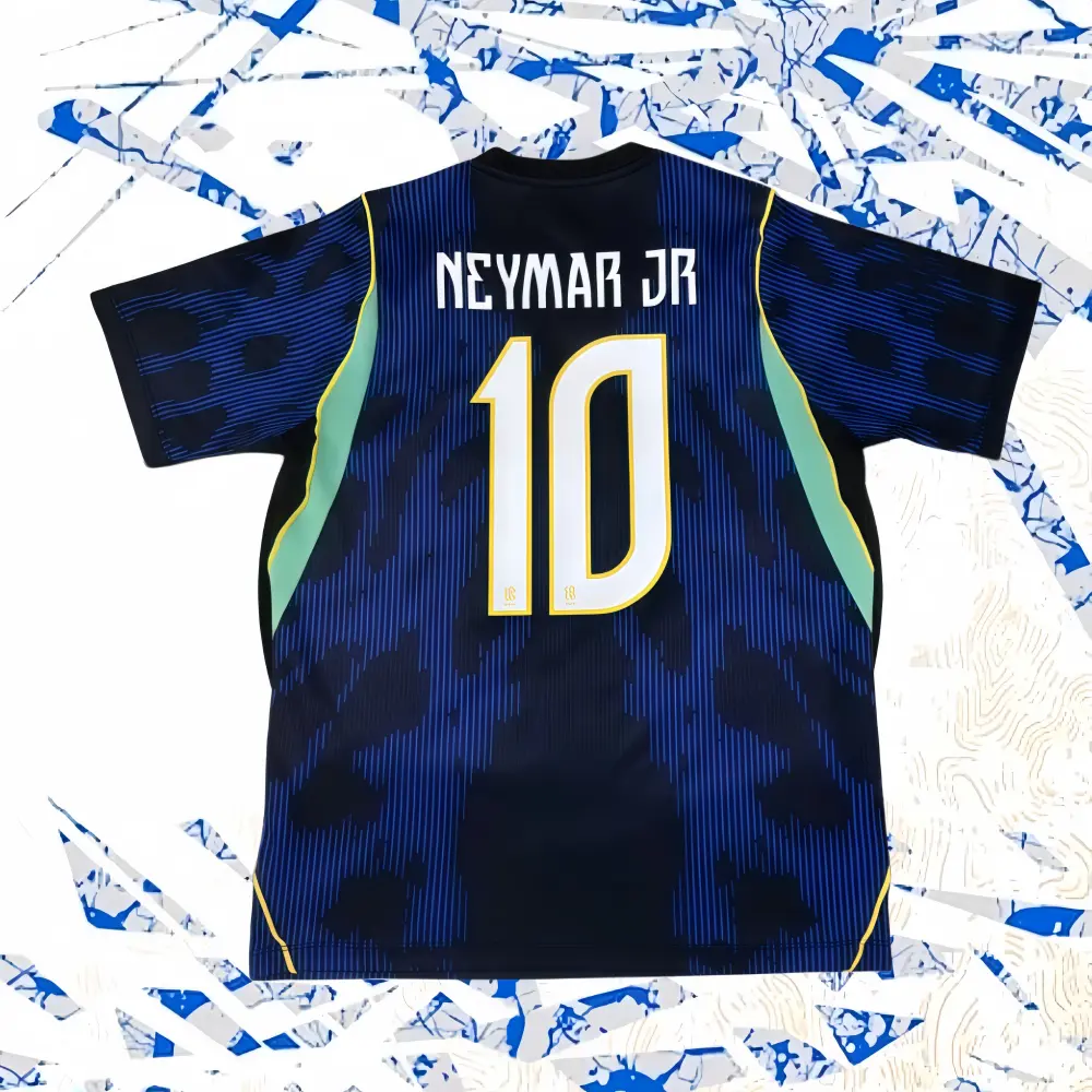 2026 Away Blue Short-Sleeve Fan Edition #10 Football Jersey