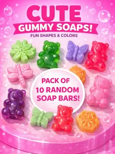 Glow & Hydrate Glycerin Soap Bundle - Natural Hydration & Gentle Cleansing for All Skin Types - Fruity Scents for Soft Smooth Radiant Skin