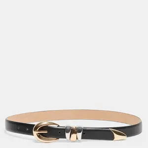 Dolce Vita MIXED METAL BUCKLE BELT BLACK