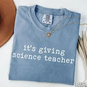 Comfort Colors Science Teacher Shirt, New Science Teacher Appreciation Gift for Science Teacher, Chemistry Teacher Tee, Stem Teacher Shirt